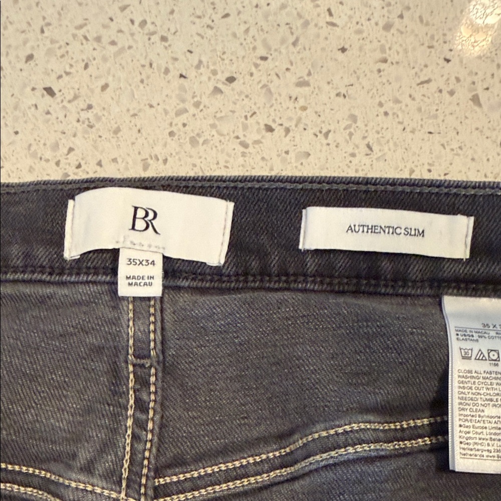 Banana Republic Dark Grey Denim - Picture 3 of 3